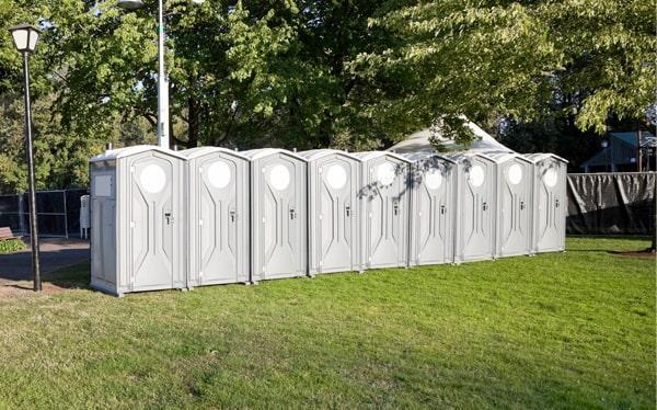 our team will work with you to determine the best location for the special event porta potties based on the event layout and venue restrictions